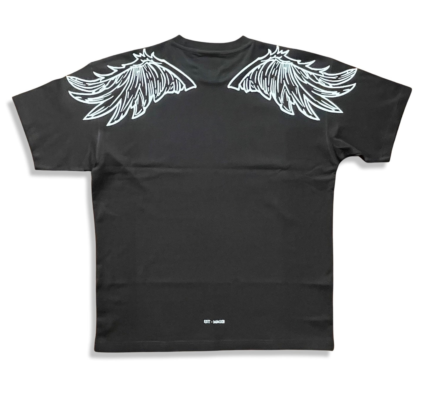 THE ANGEL WING SOLID CREW NECK