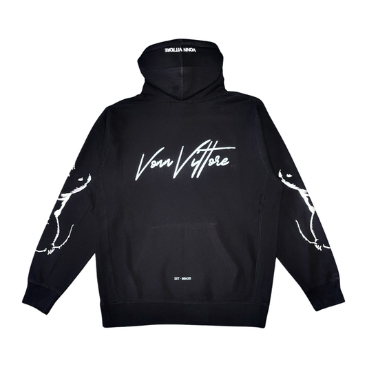 CUPID FALLS HOODIE BLACK/SILVER REFLECTIVE