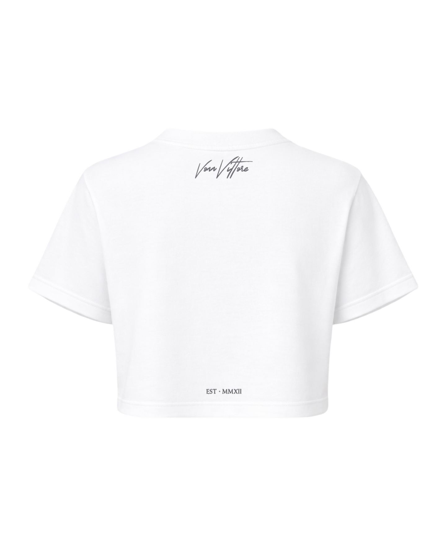 Vonn Vittore Vittore Slime Crew Neck Crop Top