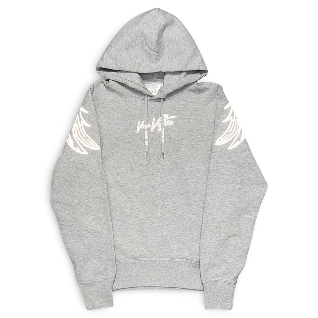 ANGEL WING HOODIE GRAY/SILVER REFLECTIVE