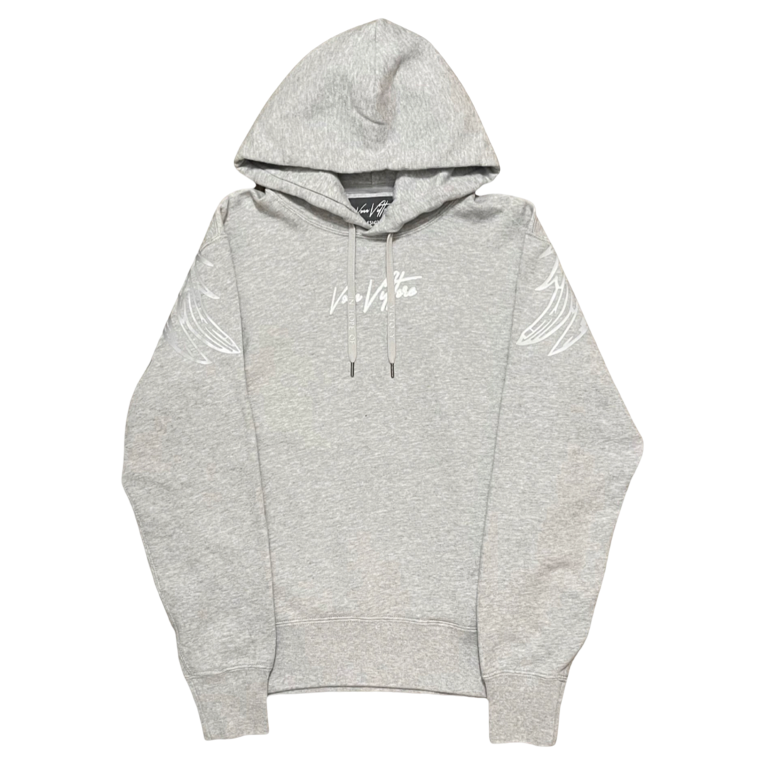 ANGEL WING HOODIE GRAY/SILVER REFLECTIVE