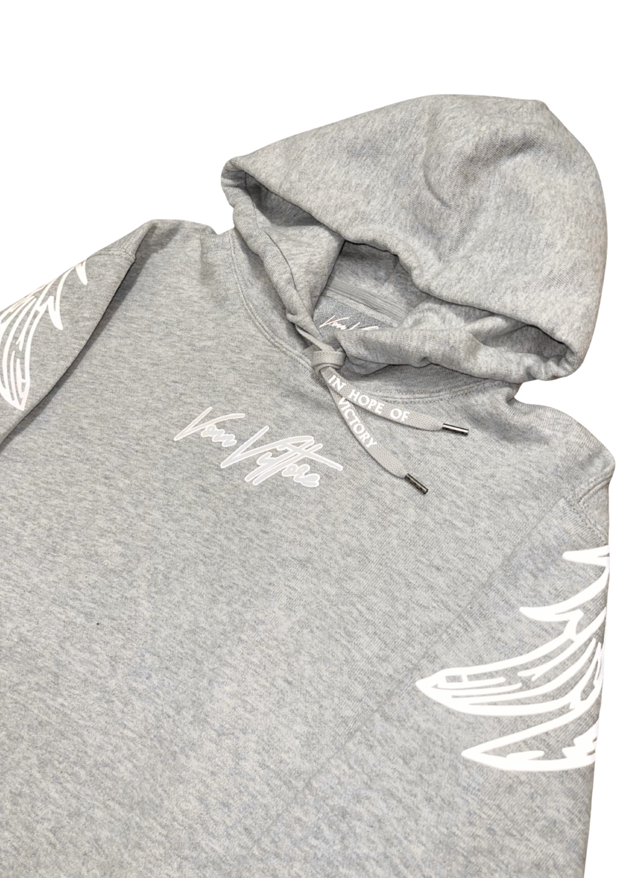 ANGEL WING HOODIE GRAY/SILVER REFLECTIVE